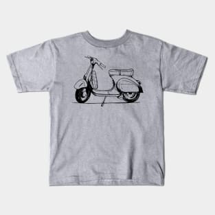 Old Motorcycle Kids T-Shirt